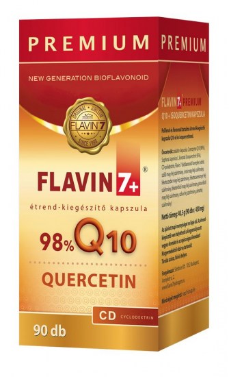 Flavin7 Q10 + Quercetin Prémium 90 kapszula2